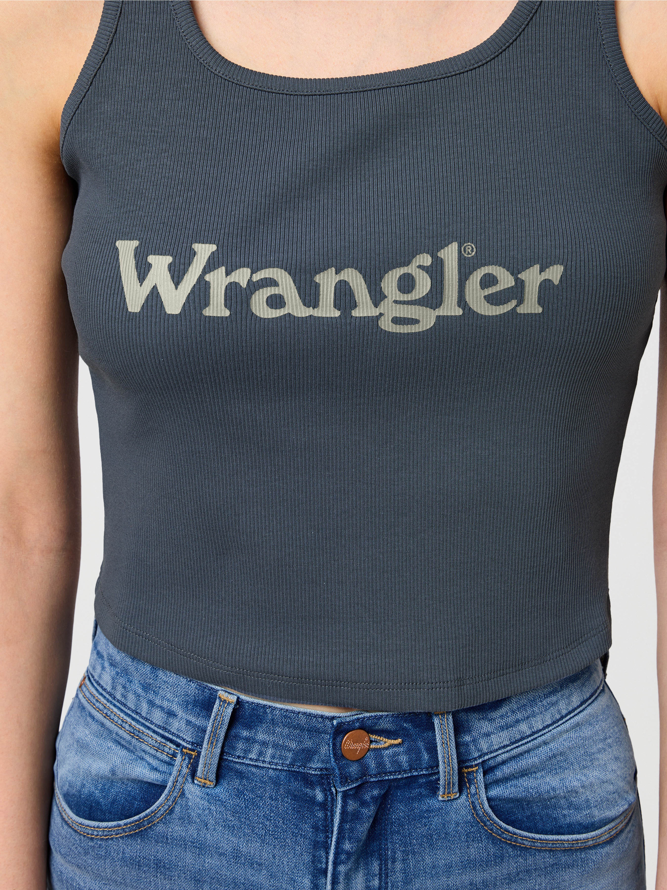 Майка Wrangler Logo Tank модель 112350280 Фото