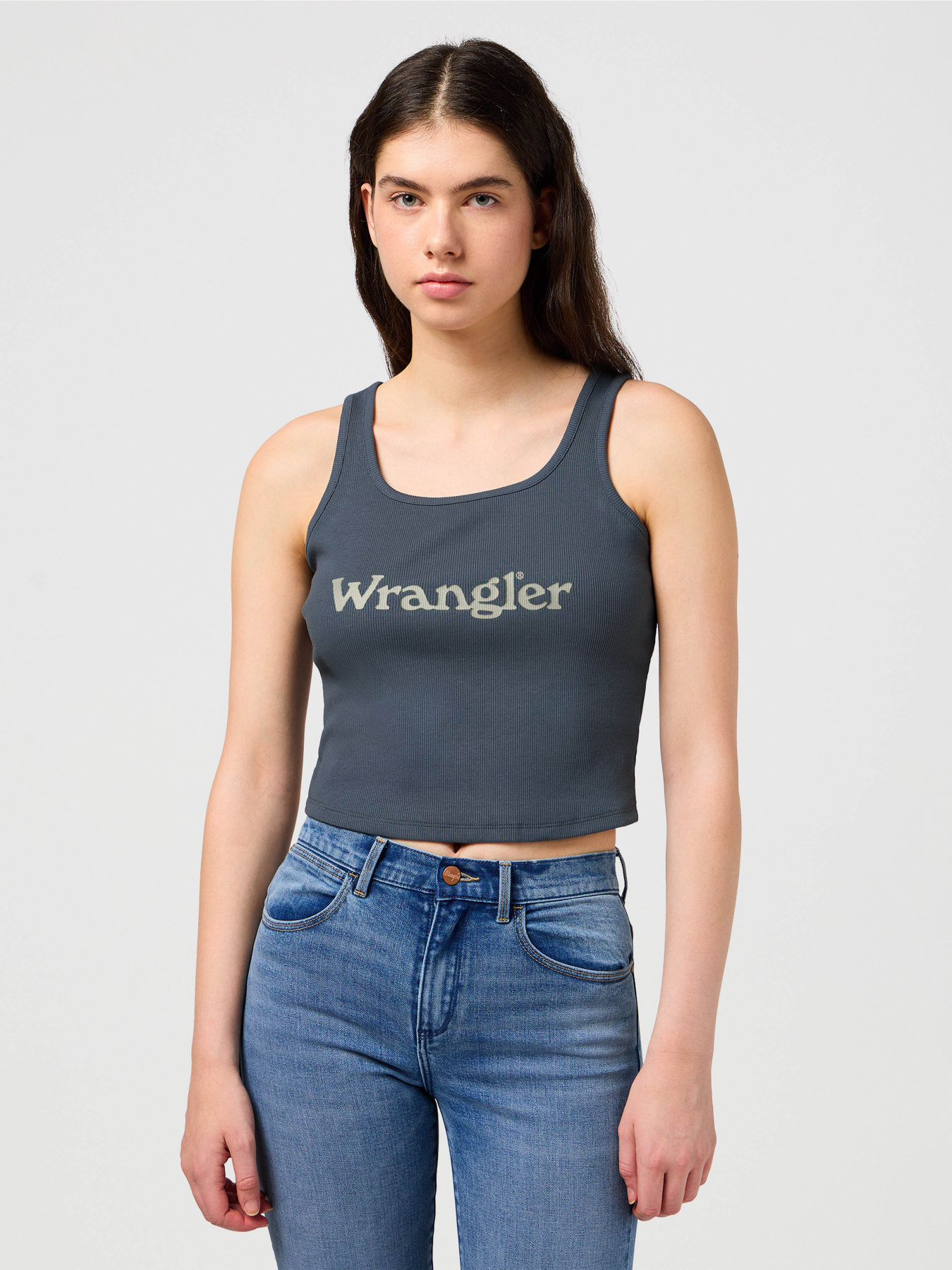 Майка Wrangler Logo Tank модель 112350280 Фото
