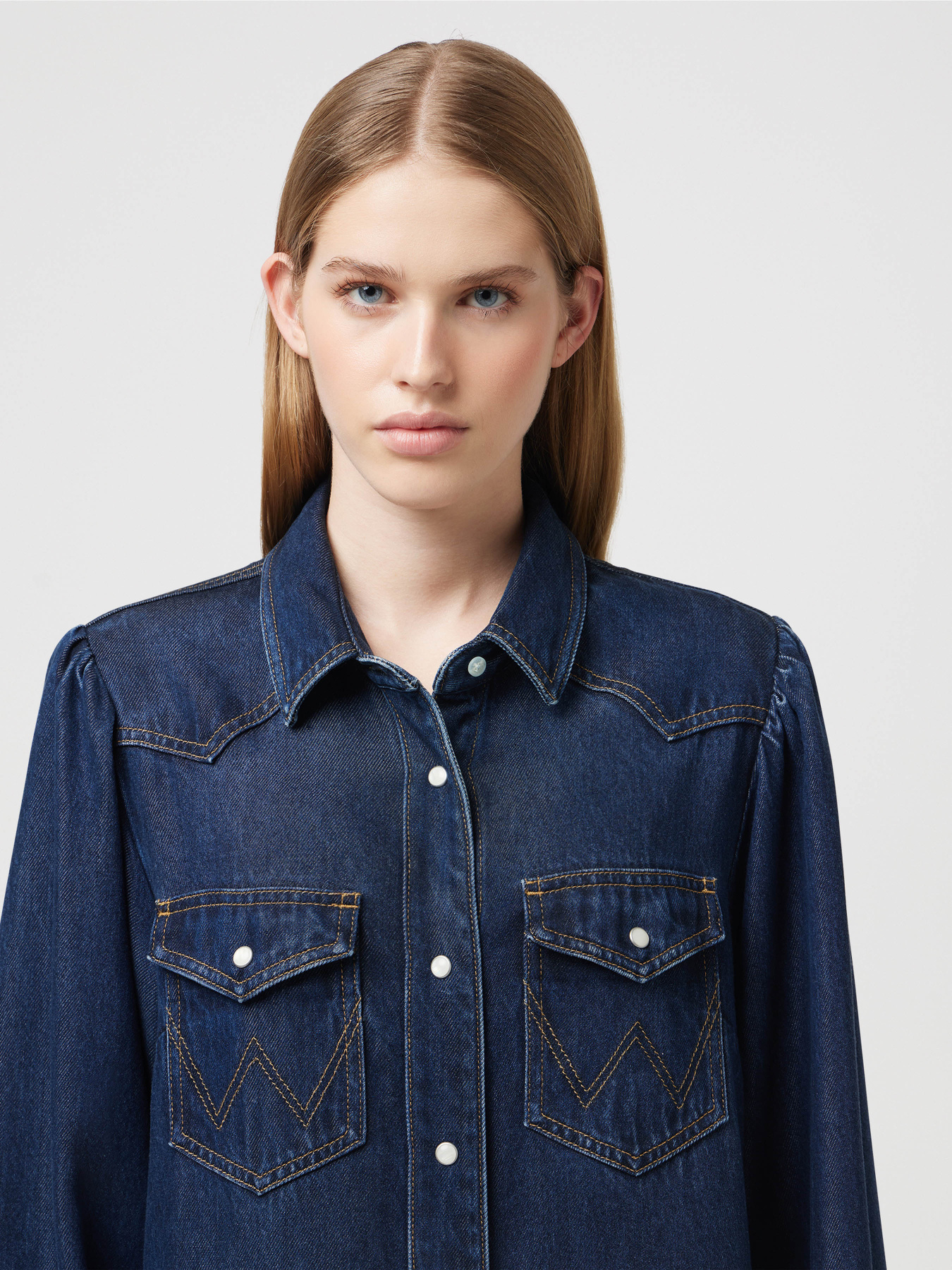 Сукня міні Wrangler Balloonsleeve модель 112350339 Фото