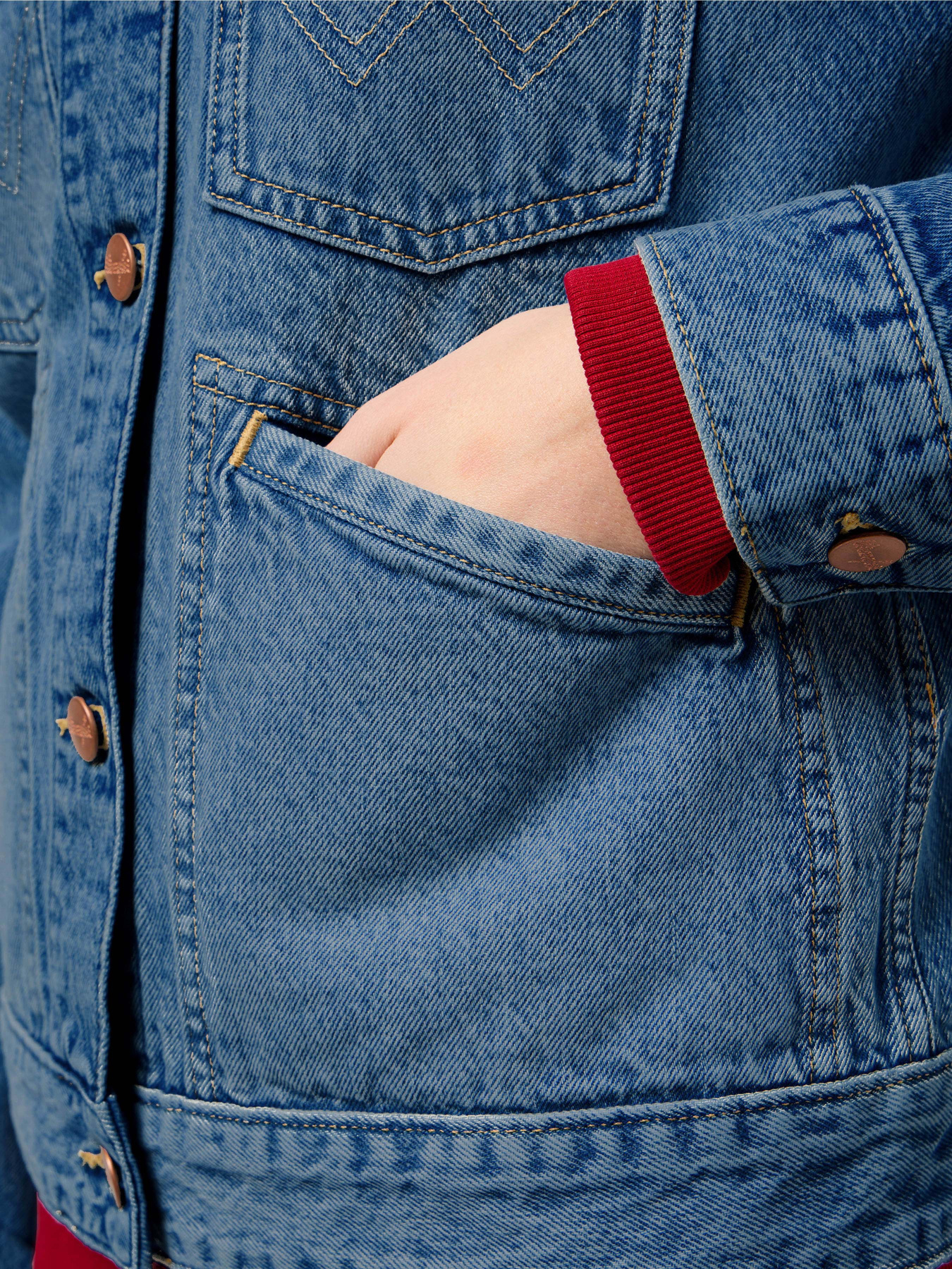 Джинсова куртка Wrangler Heritage модель 112350343 Фото