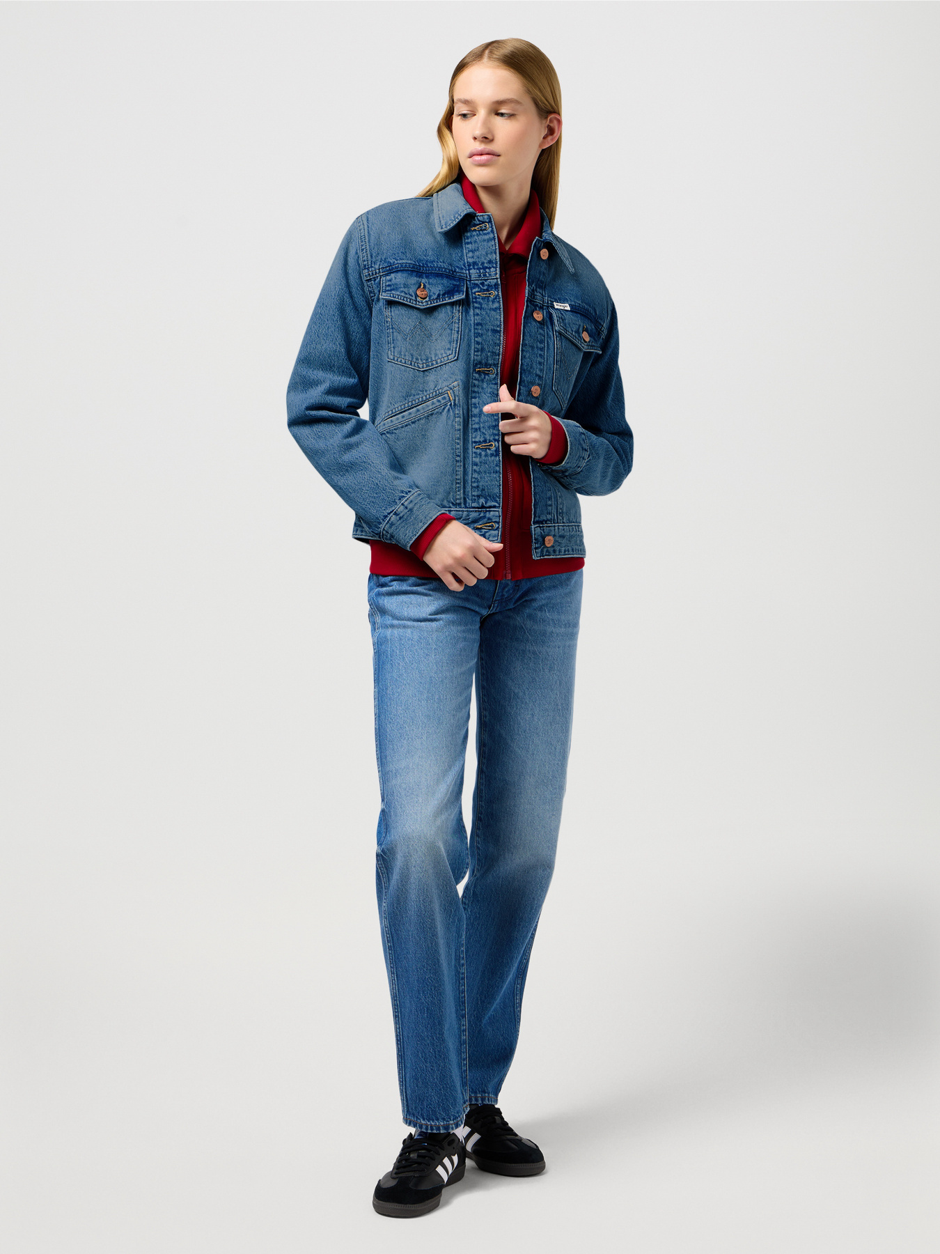 Джинсова куртка Wrangler Heritage модель 112350343 Джинсова куртка Wrangler Heritage модель 112350343 Фото