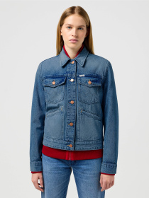 Джинсова куртка Wrangler Heritage модель 112350343 Фото