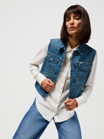 Жилет Wrangler Shrunken Denim модель 112350356 Фото