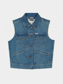 Жилет Wrangler Shrunken Denim модель 112350356 Жилет Wrangler Shrunken Denim модель 112350356 Фото