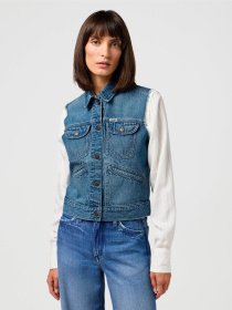 Жилет Wrangler Shrunken Denim модель 112350356 Фото