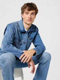 Джинсовая куртка Wrangler 124Mj модель 112350476 Фото