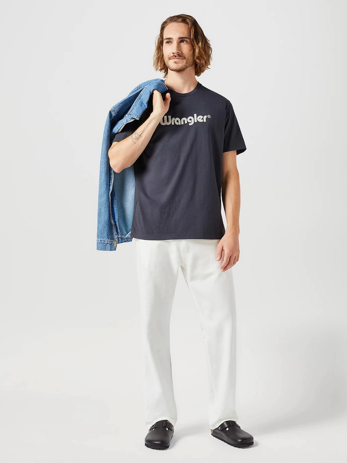 Футболка Wrangler Logo модель 112350526 Фото