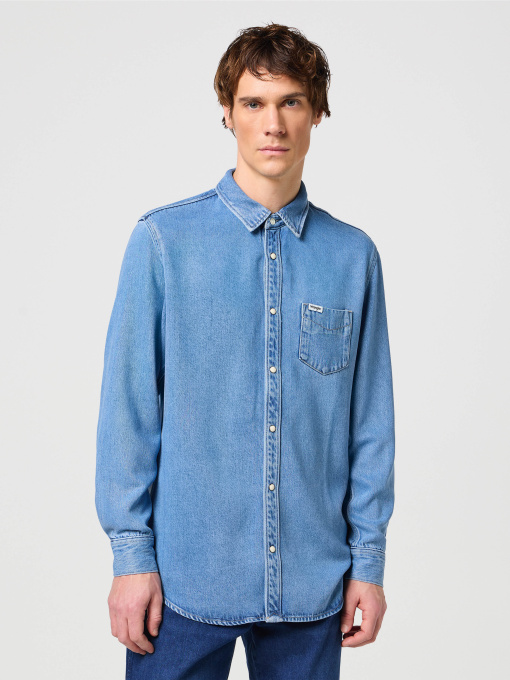 Рубашка Wrangler Ls 1 Pkt модель 112350578 Фото