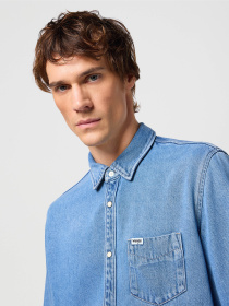 Сорочка повсякденна Wrangler Ls 1 Pkt модель 112350578 Фото