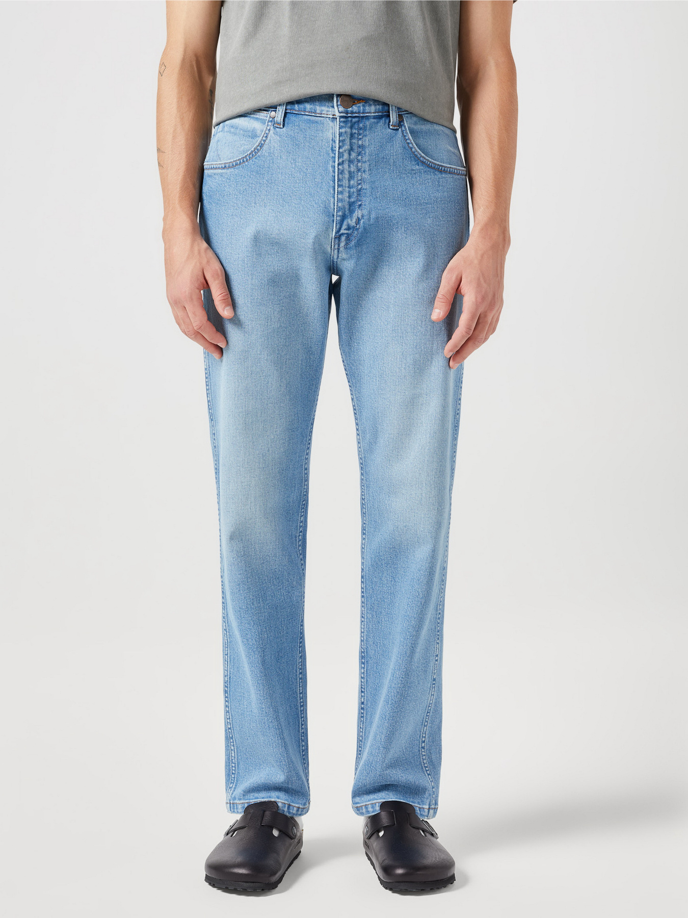 Прямі джинси Wrangler Frontier Модель 112350807 Фото