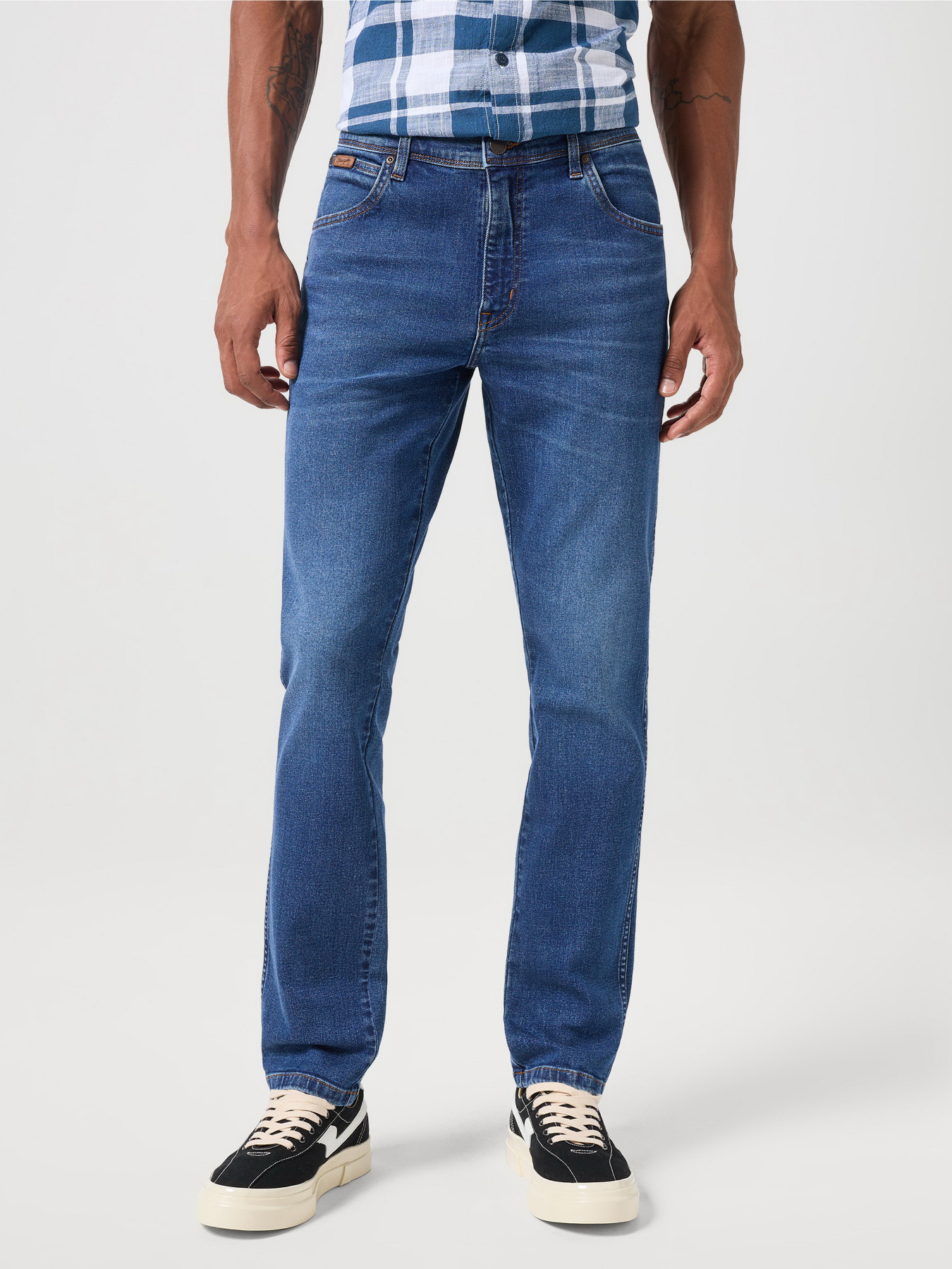 Прямі джинси Wrangler Texas Slim модель 112350817 Фото