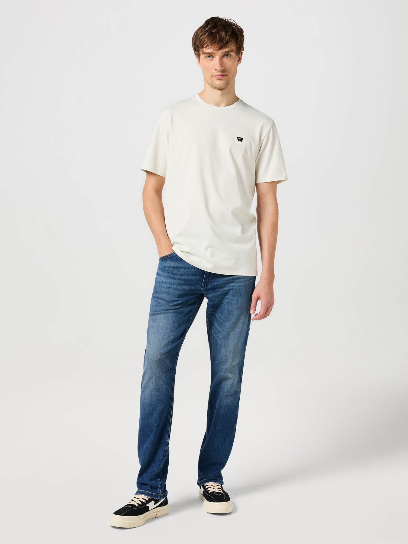 Прямые джинсы Wrangler Greensboro модель 112350838 Фото