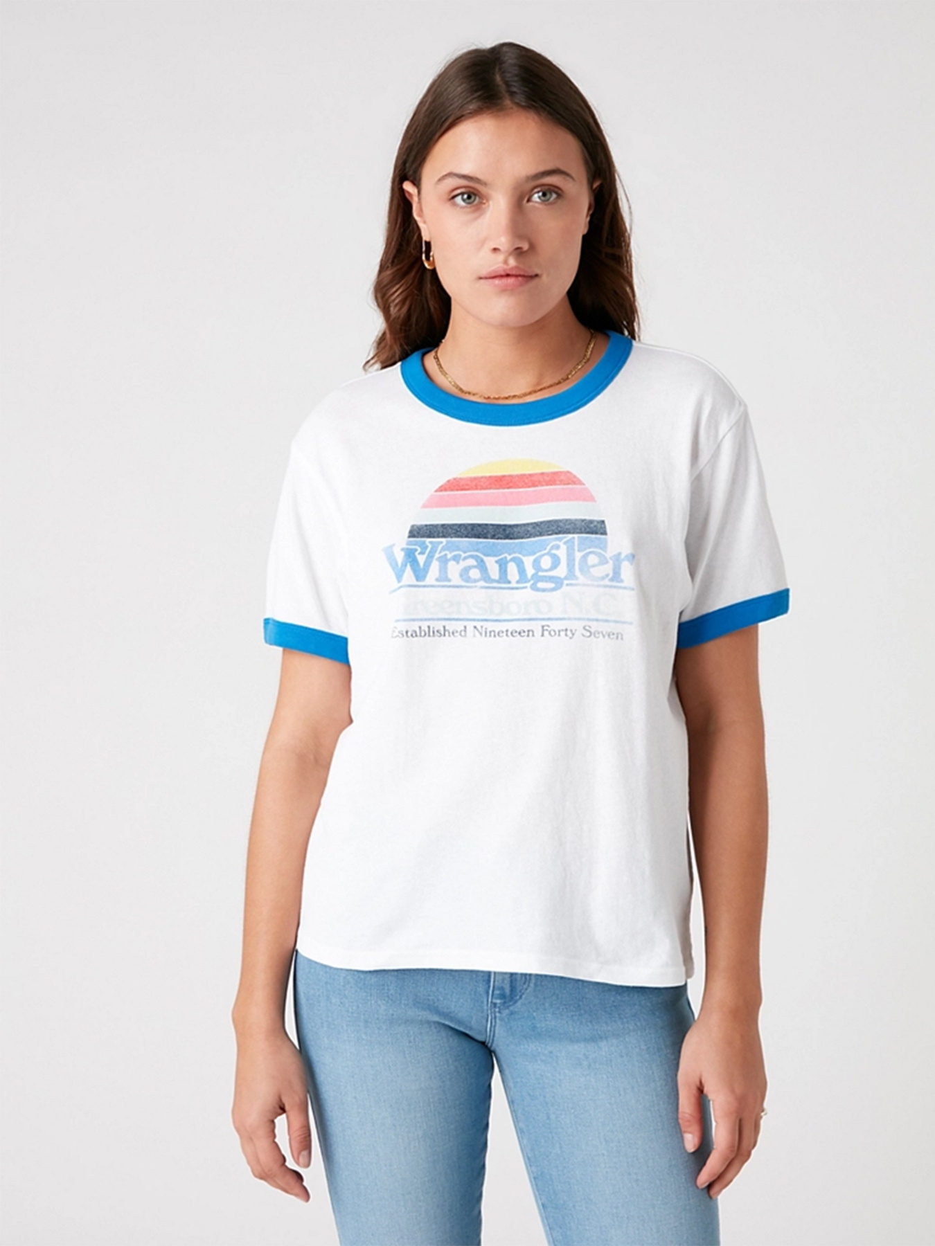 Футболки и поло Wrangler Ringer модель W7S0DR989 Фото