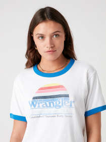 Футболки и поло Wrangler Ringer модель W7S0DR989 Фото