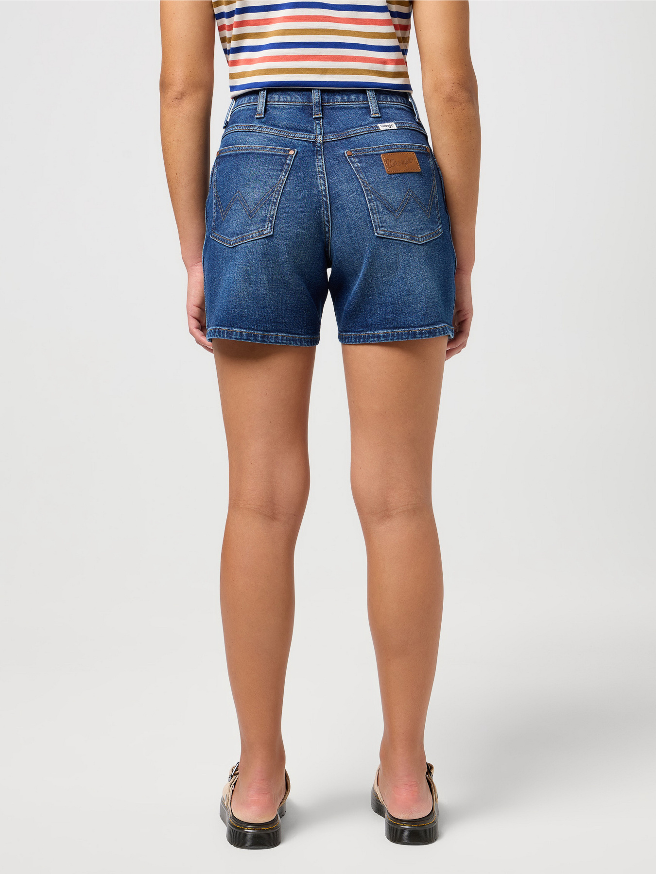 Джинсовые шорты Wrangler Cowboy 5 Inch модель 112351042 Фото