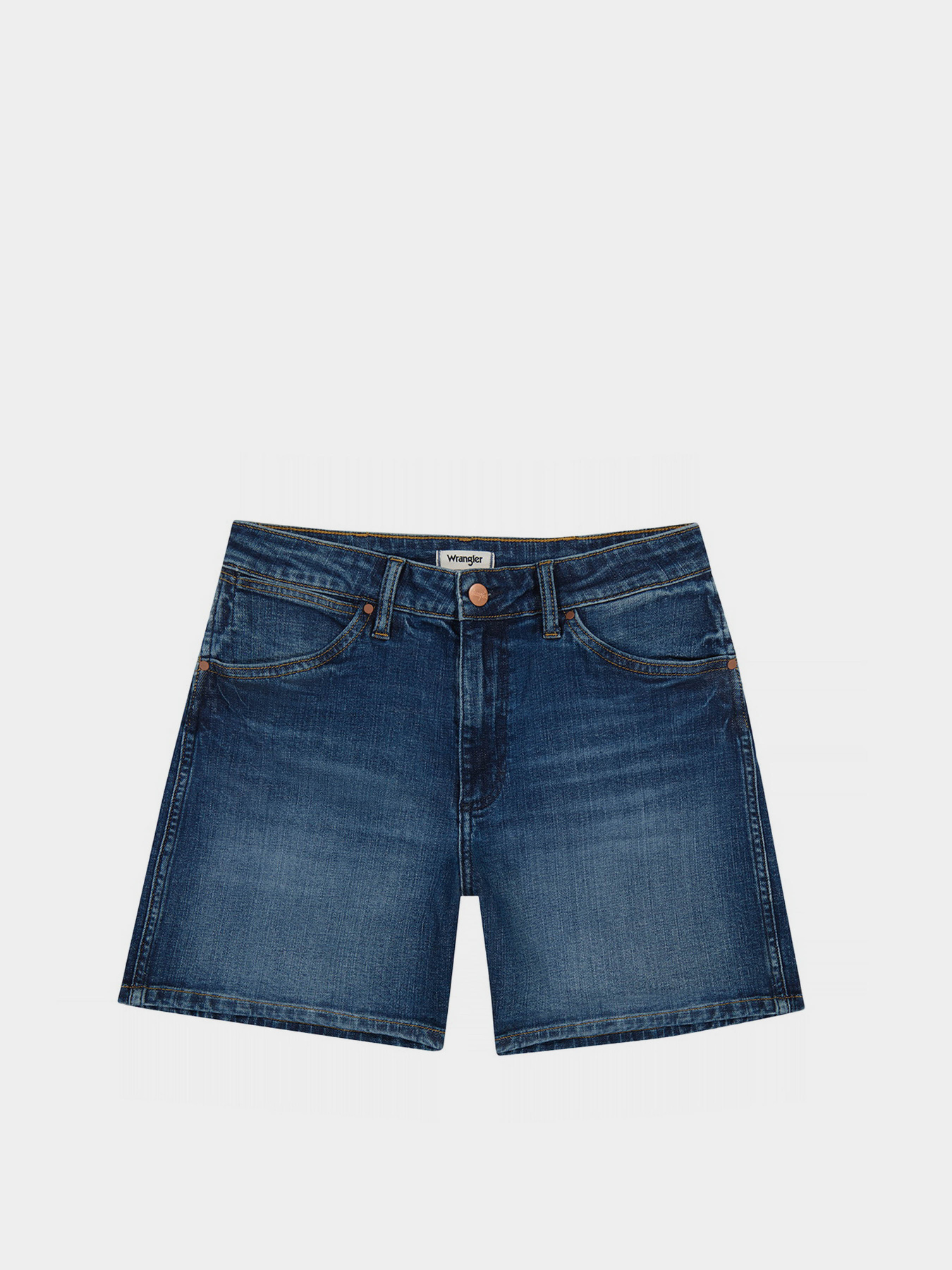 Джинсовые шорты Wrangler Cowboy 5 Inch модель 112351042 Фото