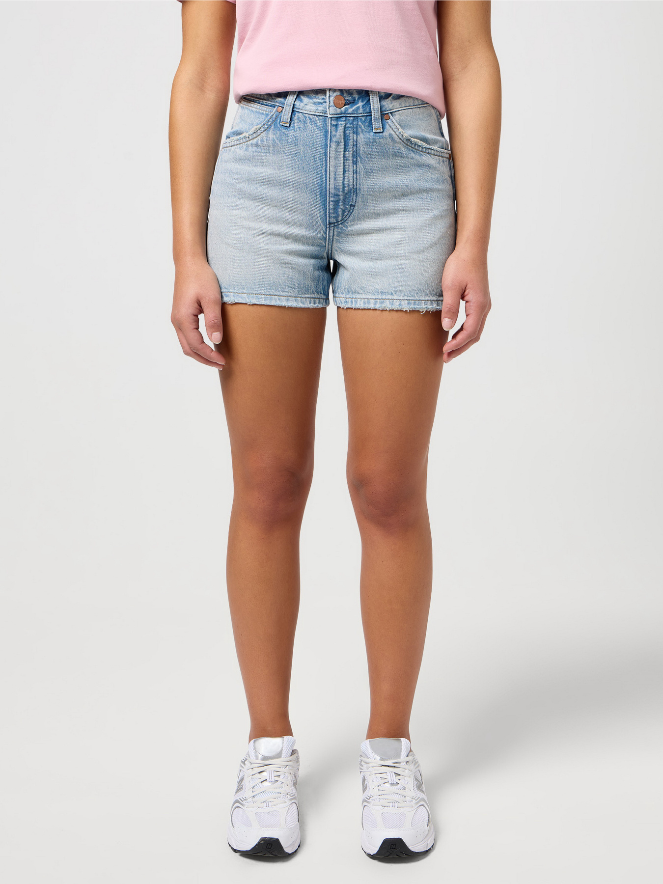 Шорти джинсові Wrangler Cowboy 3 Inch модель 112351074 Фото