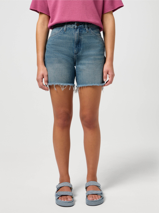 Джинсові шорти Wrangler Cowboy 5 Inch модель 112351075 Фото