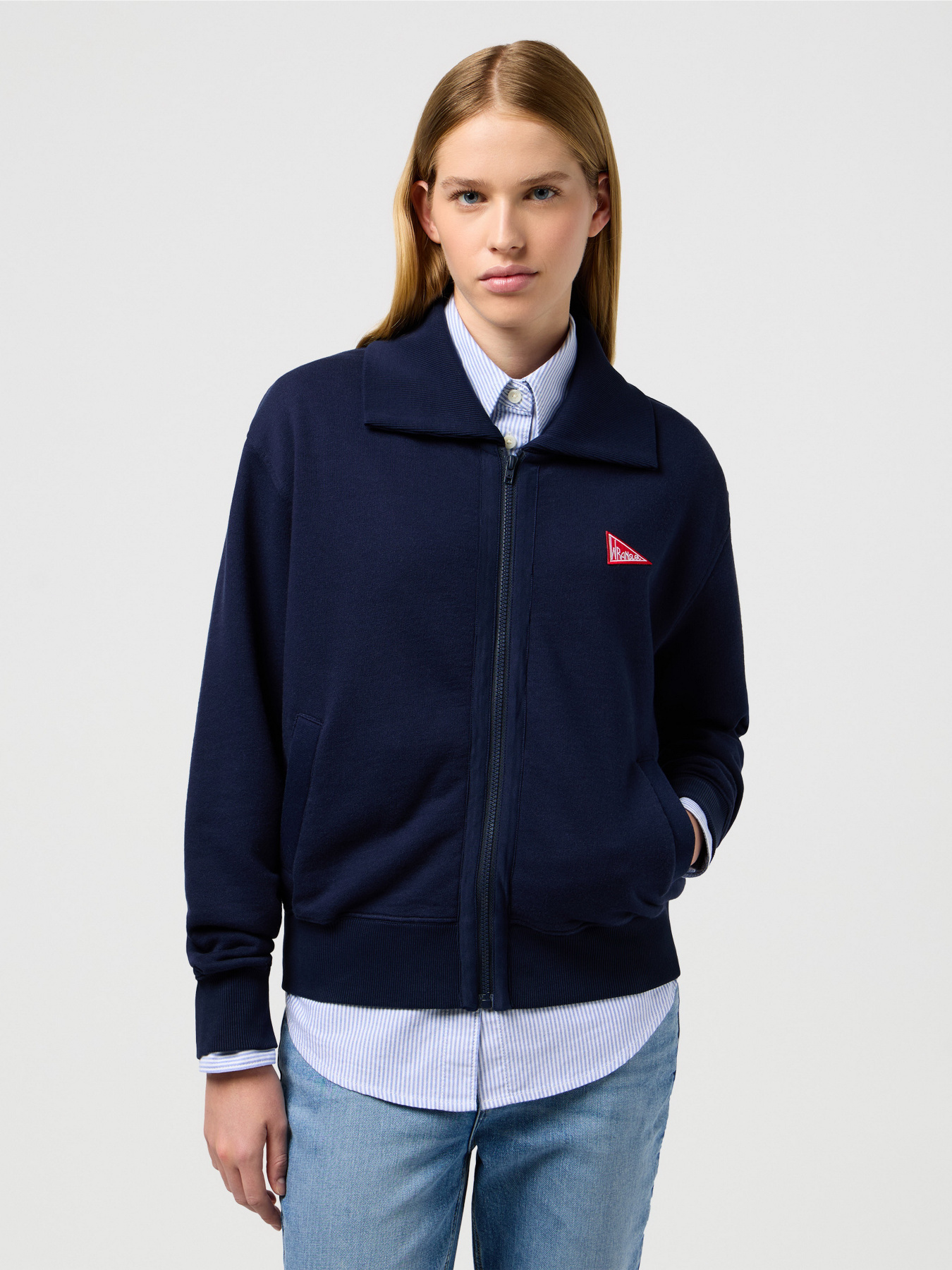 Кофта Wrangler Zipfront модель 112351963 Фото