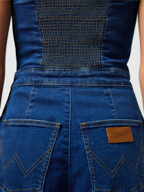 Джинсовий комбінезон Wrangler Corset Playsuit модель 112352523 Фото