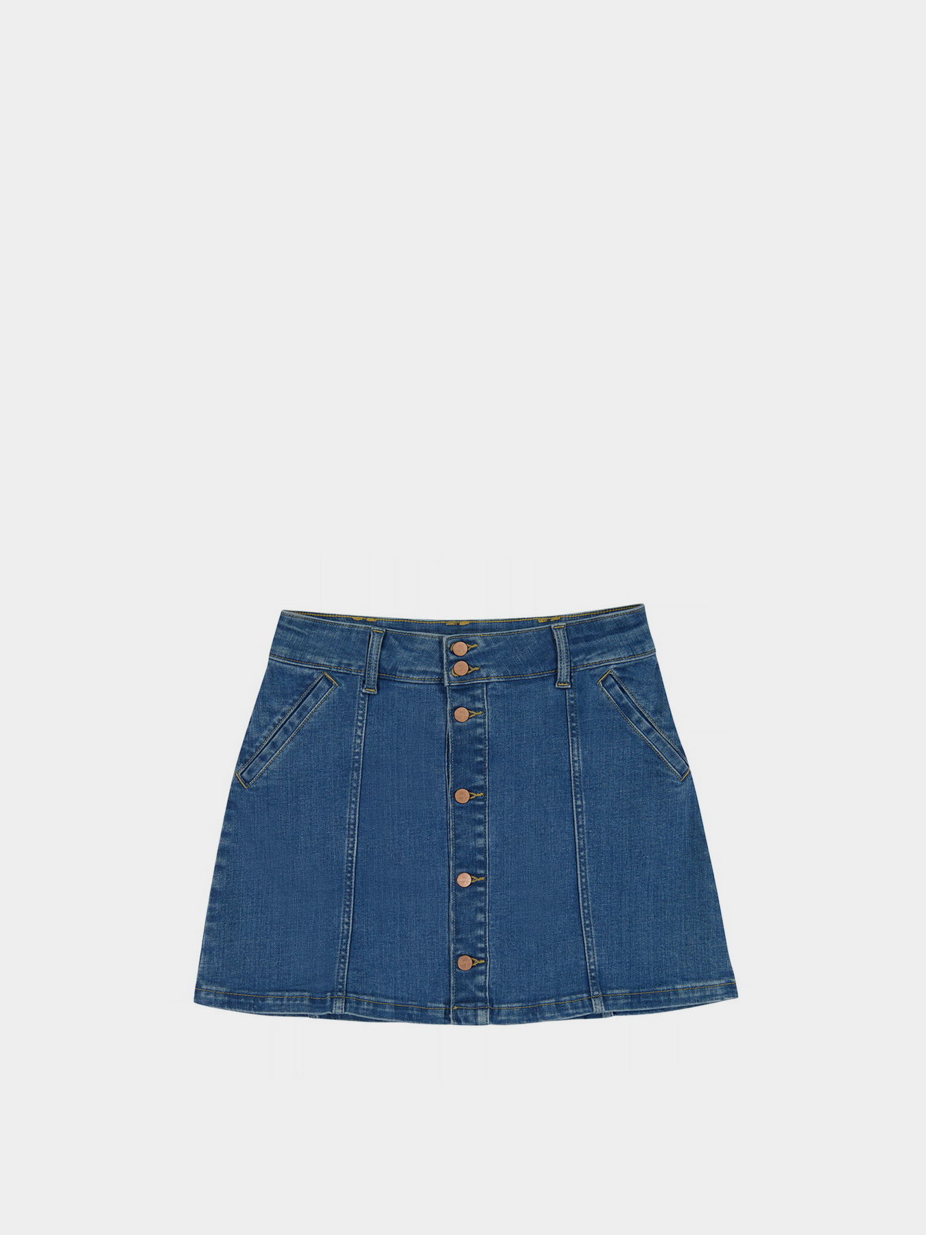 Джинсовая юбка Wrangler Denim Mini модель 112352524 Фото