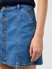 Джинсовая юбка Wrangler Denim Mini модель 112352524 Фото