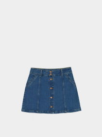 Джинсовая юбка Wrangler Denim Mini модель 112352524 Фото