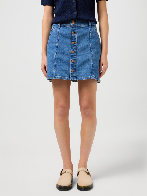 Джинсова спідниця Wrangler Denim Mini модель 112352524 Фото