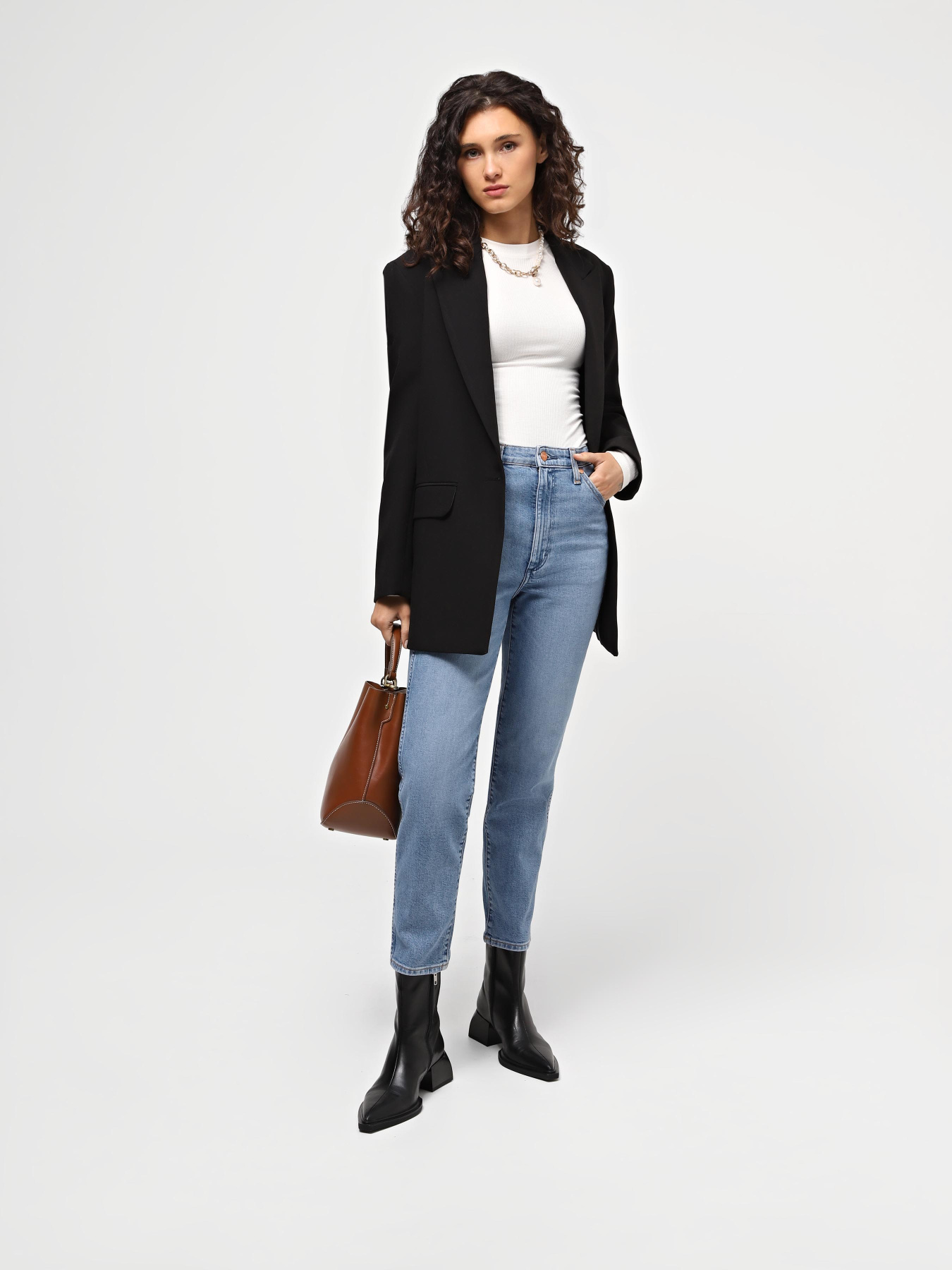 Прямі джинси Wrangler Walker модель W2HC68228 Фото