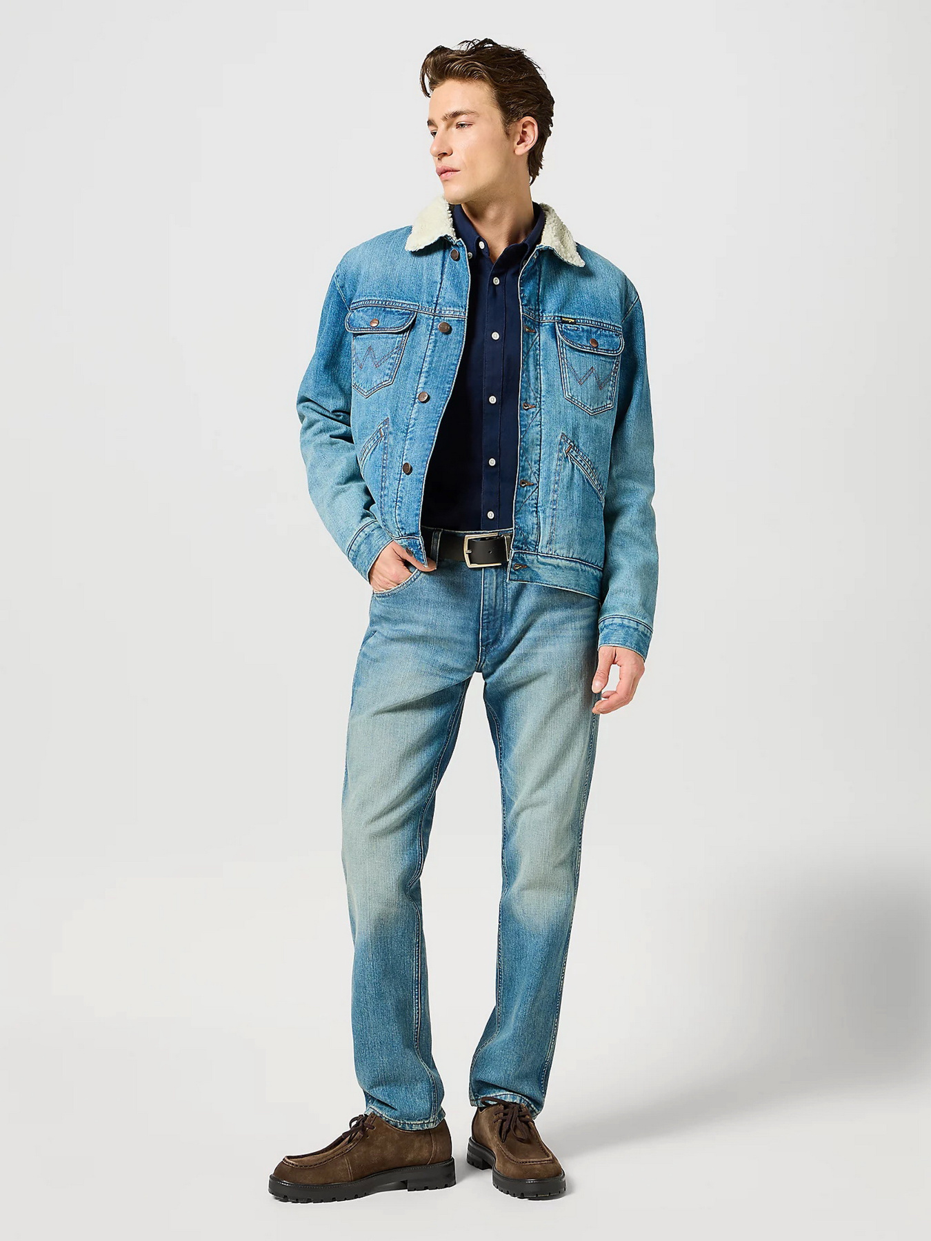 Джинсовая куртка Wrangler модель 112357271 Фото