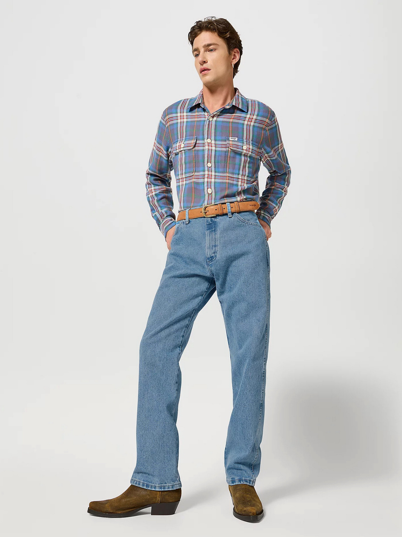 Прямые джинсы Wrangler модель 112358497 Фото