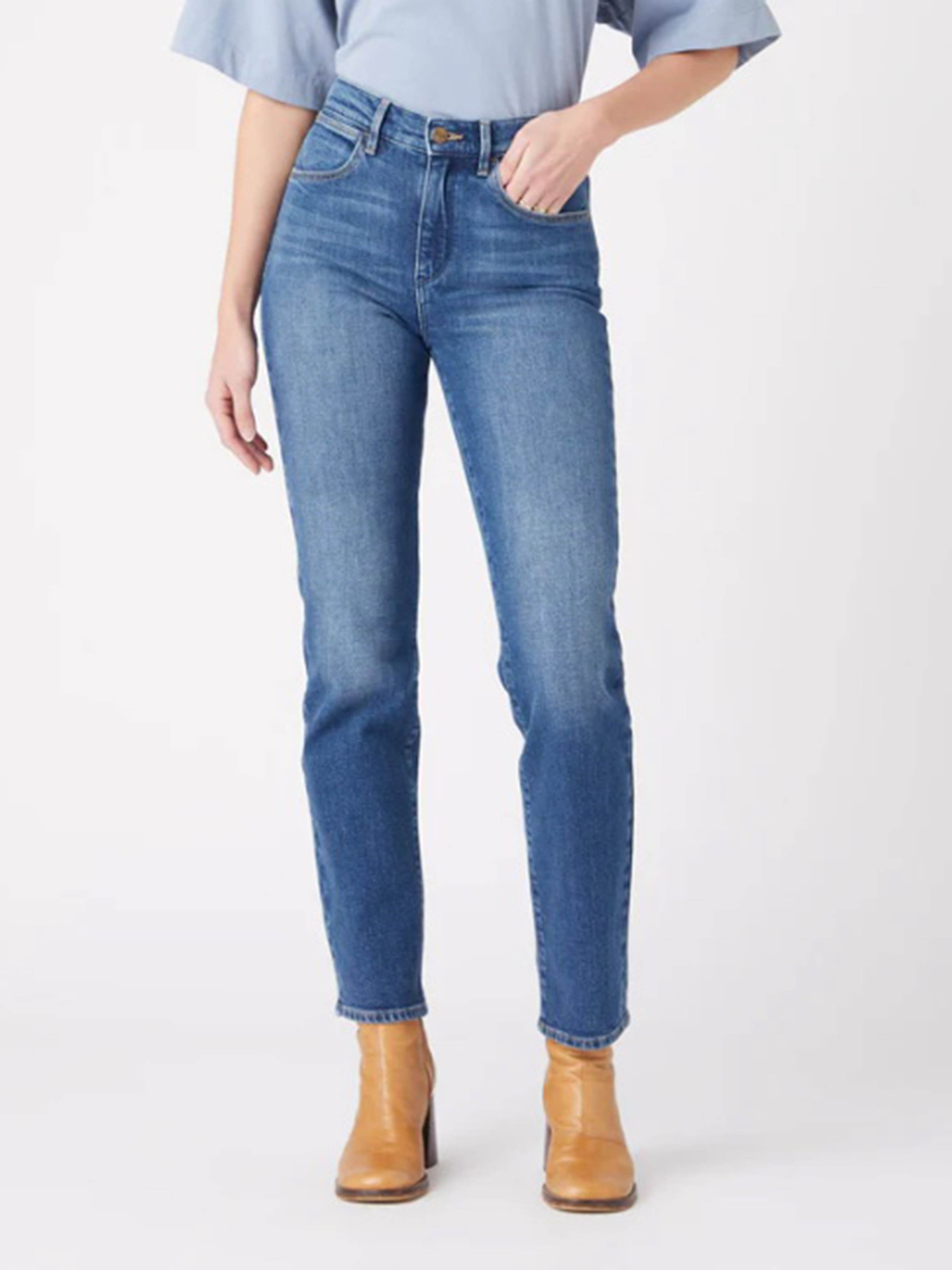 Прямые джинсы Wrangler модель W26RJX386 Фото