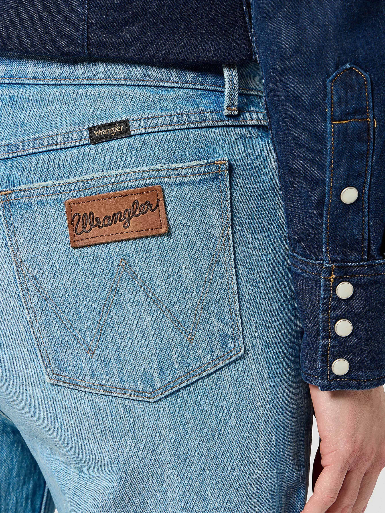 Широкі джинси Wrangler модель 112356417 Фото