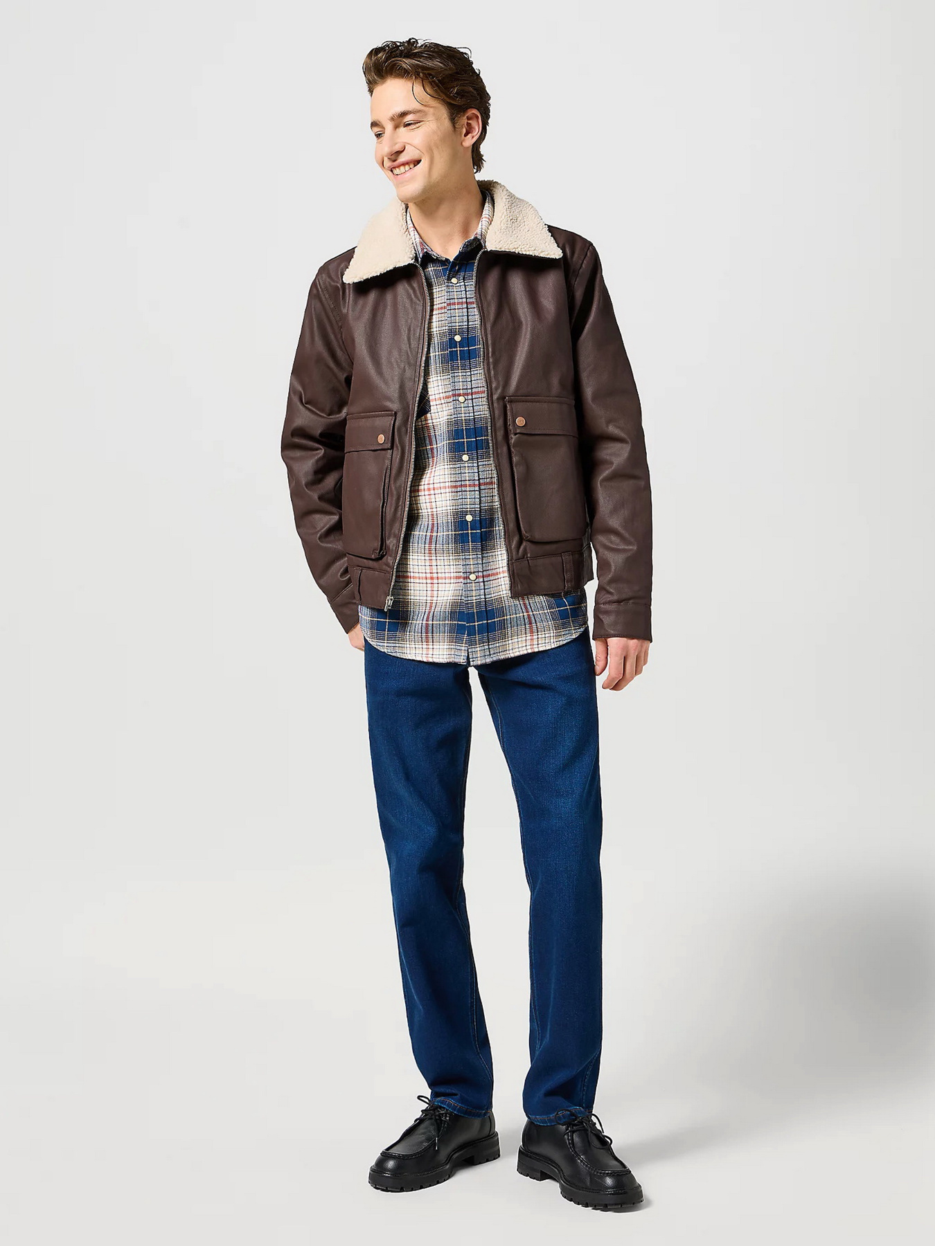 Прямые джинсы Wrangler модель 112357414 Фото