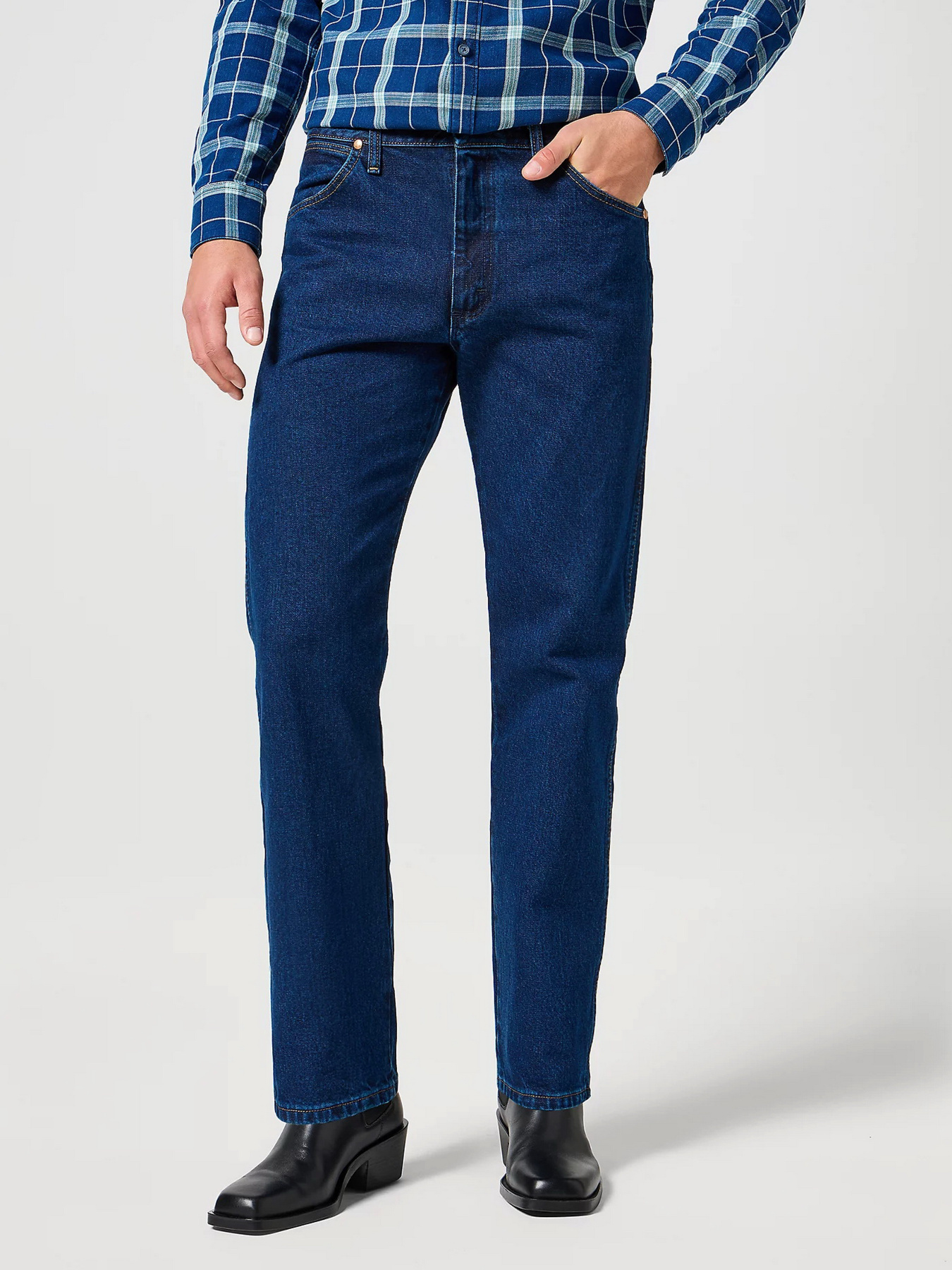 Прямые джинсы Wrangler модель 112358499 Фото