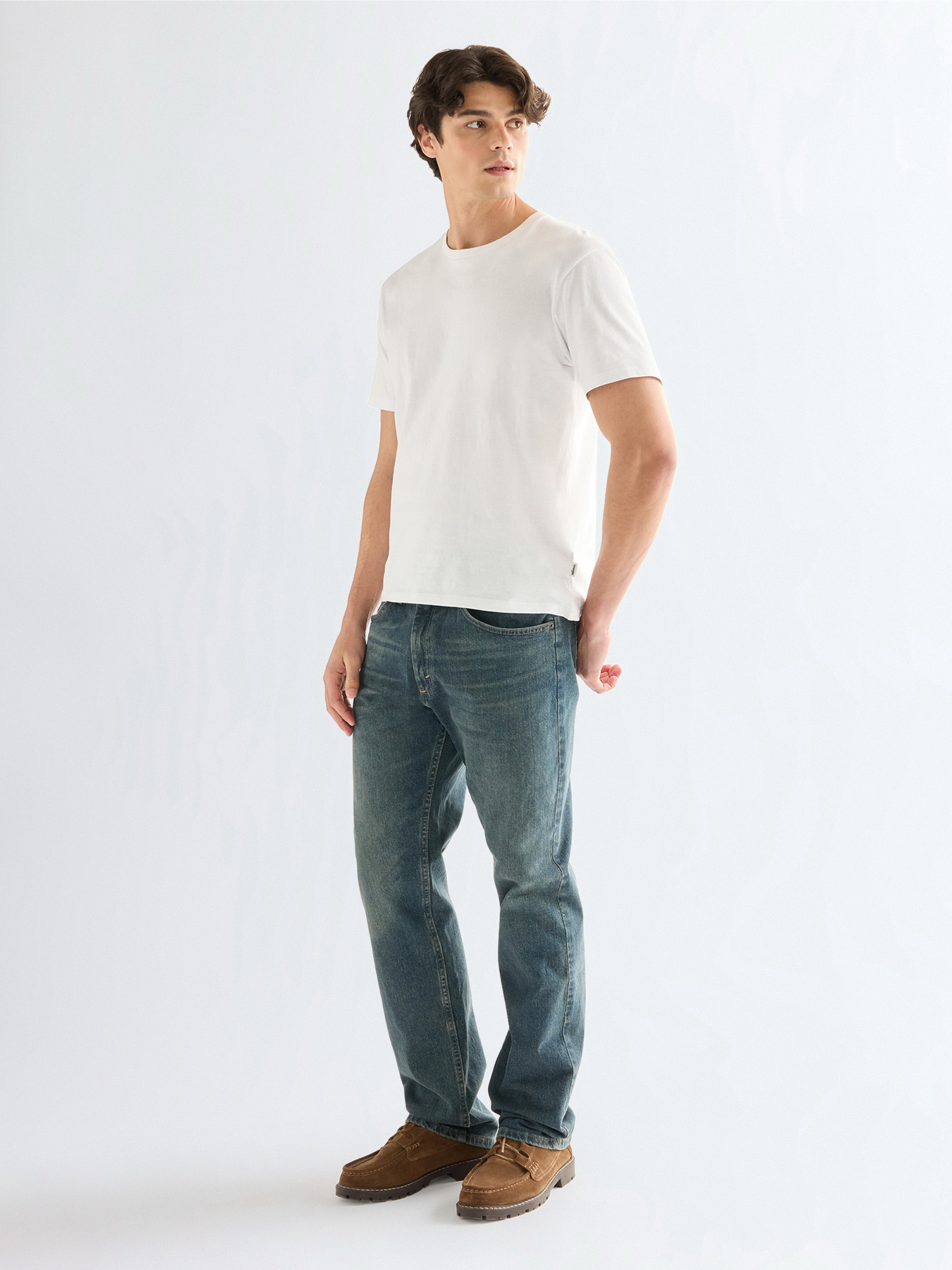 Прямые джинсы Wrangler модель 112352955 Фото