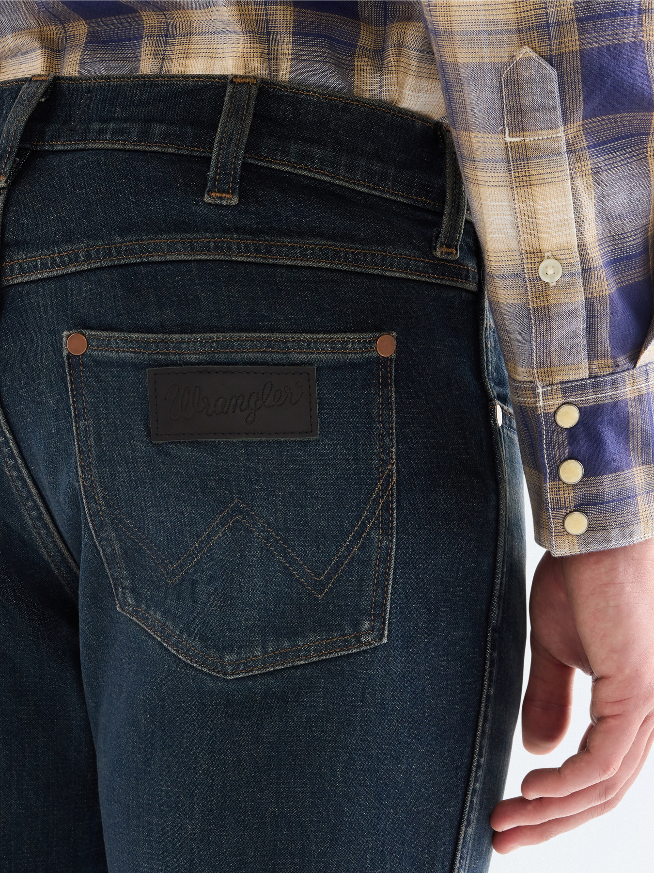 Прямые джинсы Wrangler модель 112377797 Фото