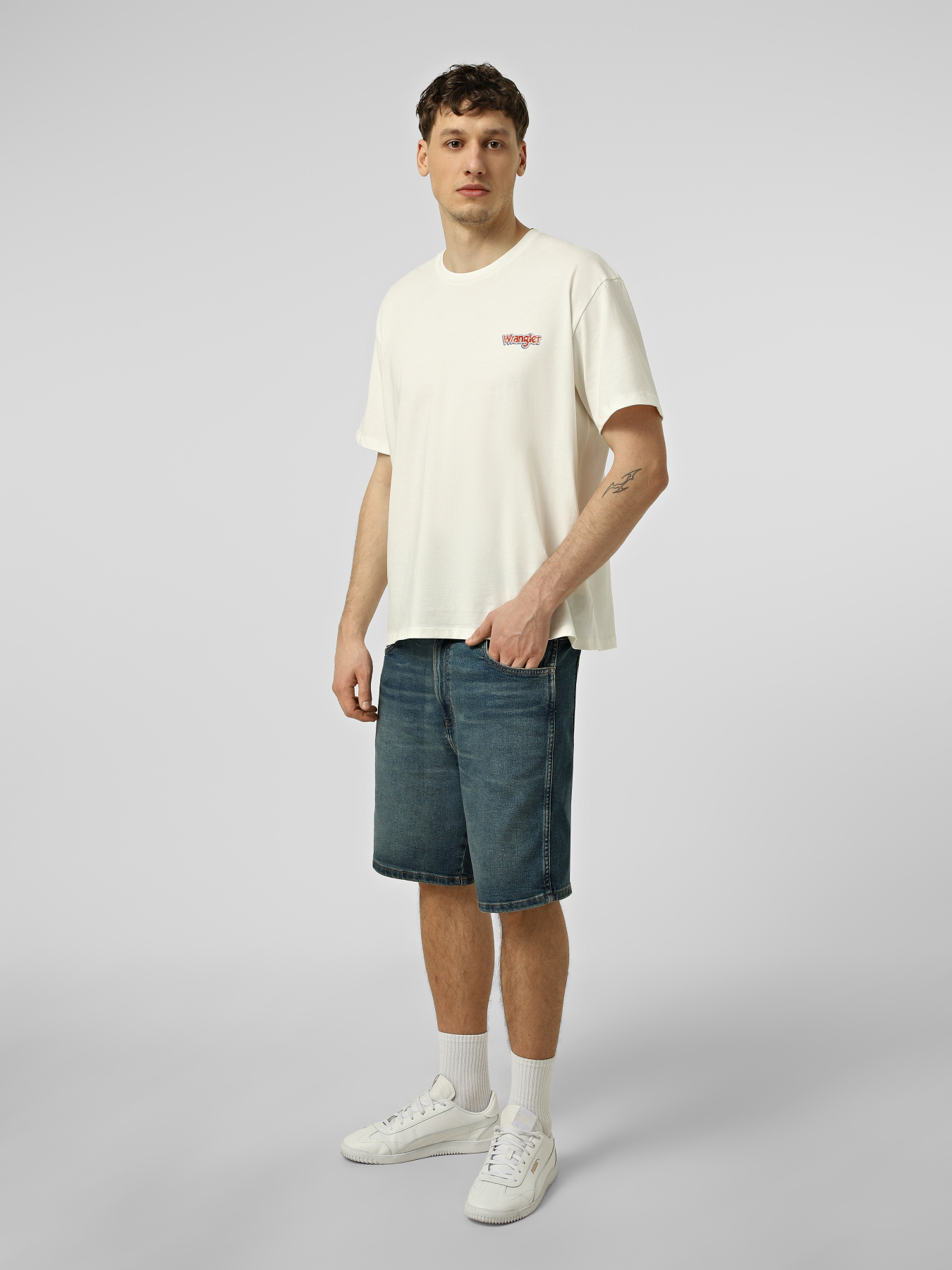 Джинсові шорти Wrangler модель 112378462 Фото