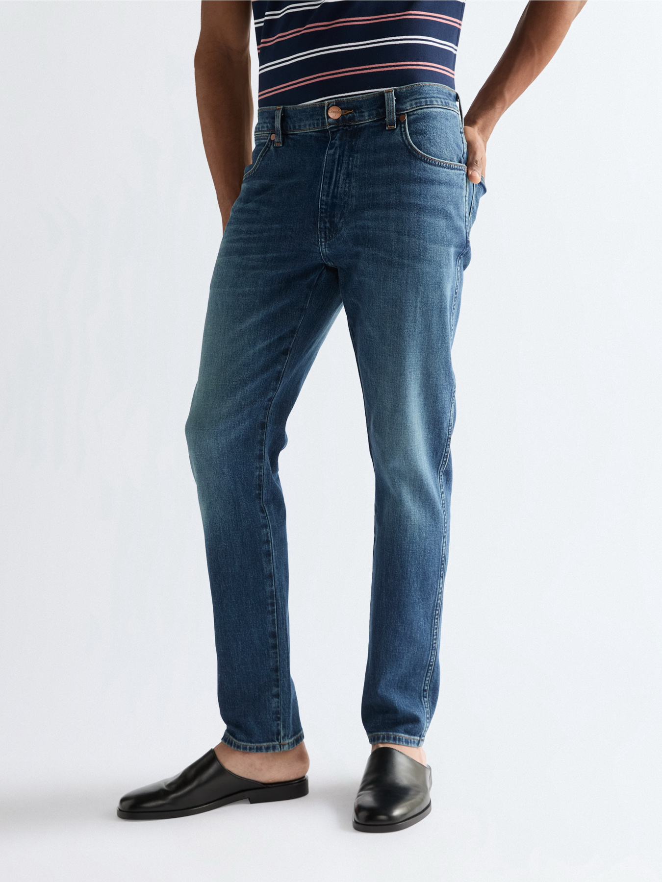 Прямые джинсы Wrangler модель 112378694 Фото