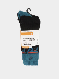 Набір шкарпеток Timberland 2-Pack Top-Stripe Boot модель TB0A1EXX001 Набір шкарпеток Timberland 2-Pack Top-Stripe Boot модель TB0A1EXX001 Фото