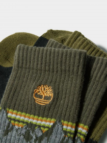 Набор носков Timberland Two Pack Top-Stripe модель TB0A1EXX052 Фото