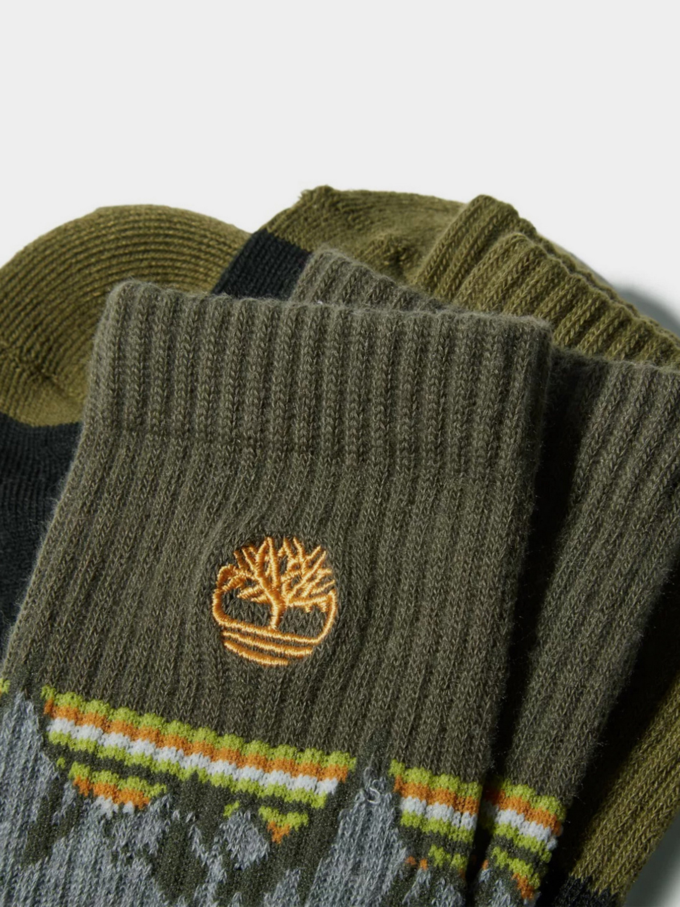 Набір шкарпеток Timberland Two Pack Top-Stripe модель TB0A1EXX052 Набір шкарпеток Timberland Two Pack Top-Stripe модель TB0A1EXX052 Фото