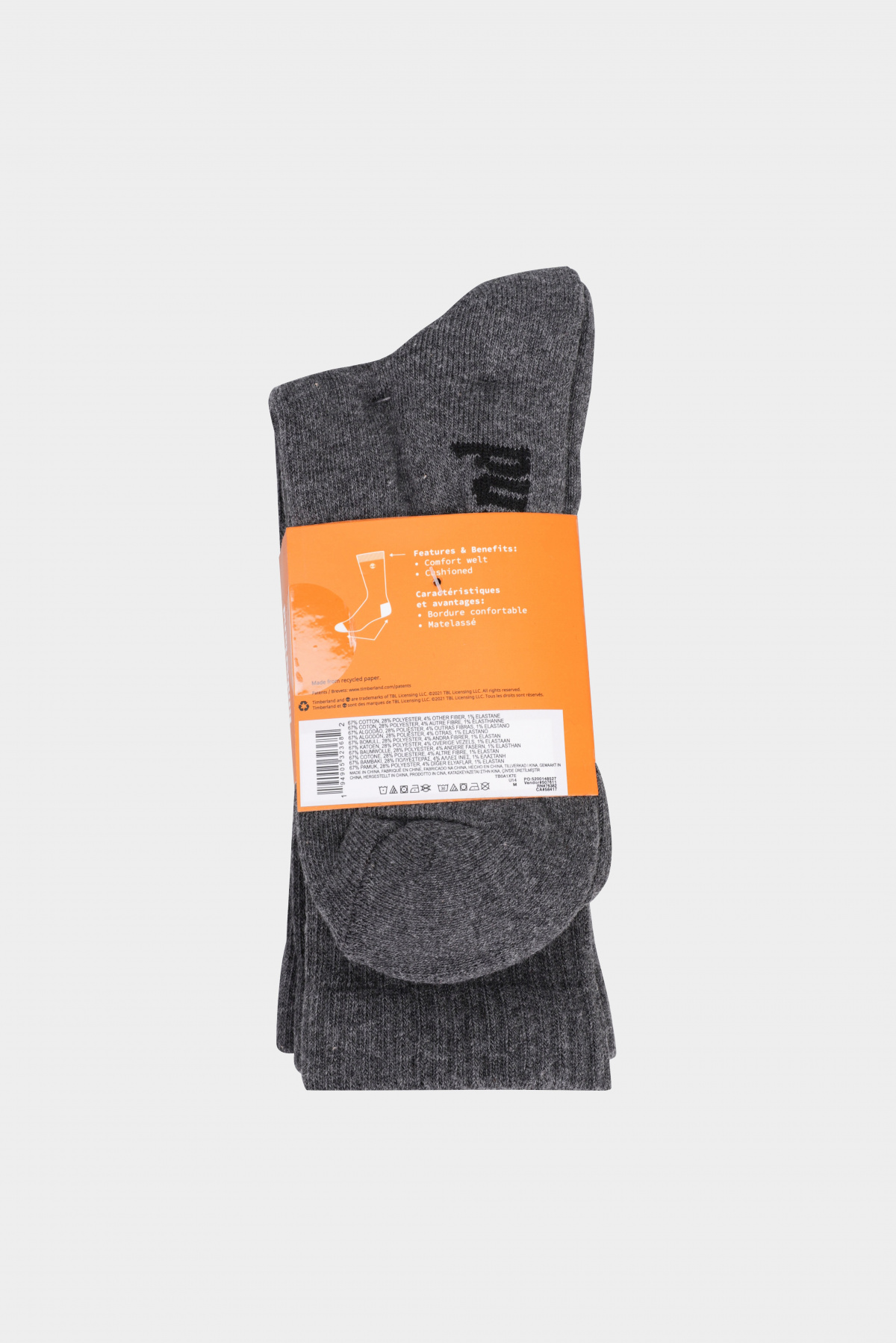 Набор носков Timberland Stratham Crew модель TB0A1X7EU14 Фото