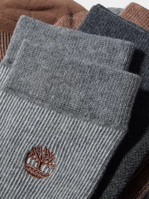 Набір шкарпеток Timberland Three Pair Pack Piqué Crew модель TB0A1EQK500 Набір шкарпеток Timberland Three Pair Pack Piqué Crew модель TB0A1EQK500 Фото