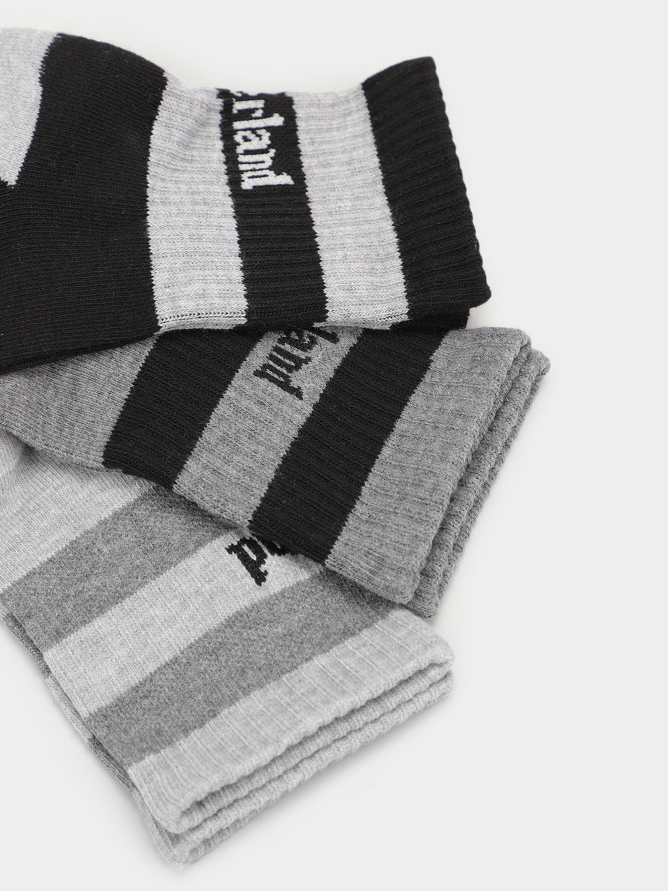 Набір шкарпеток Timberland Three Pair Pack Striped Ankle модель TB0A1EYIC81 Набір шкарпеток Timberland Three Pair Pack Striped Ankle модель TB0A1EYIC81 Фото