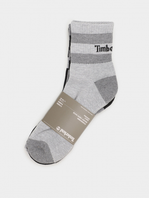 Набор носков Timberland Three Pair Pack Striped Ankle модель TB0A1EYIC81 Фото