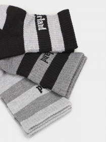 Набір шкарпеток Timberland Three Pair Pack Striped Ankle модель TB0A1EYIC81 Набір шкарпеток Timberland Three Pair Pack Striped Ankle модель TB0A1EYIC81 Фото