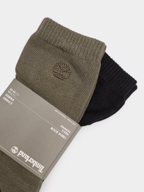 Набор носков Timberland 2 Piece Basic Crew модель TB0A1EQHA58 Фото