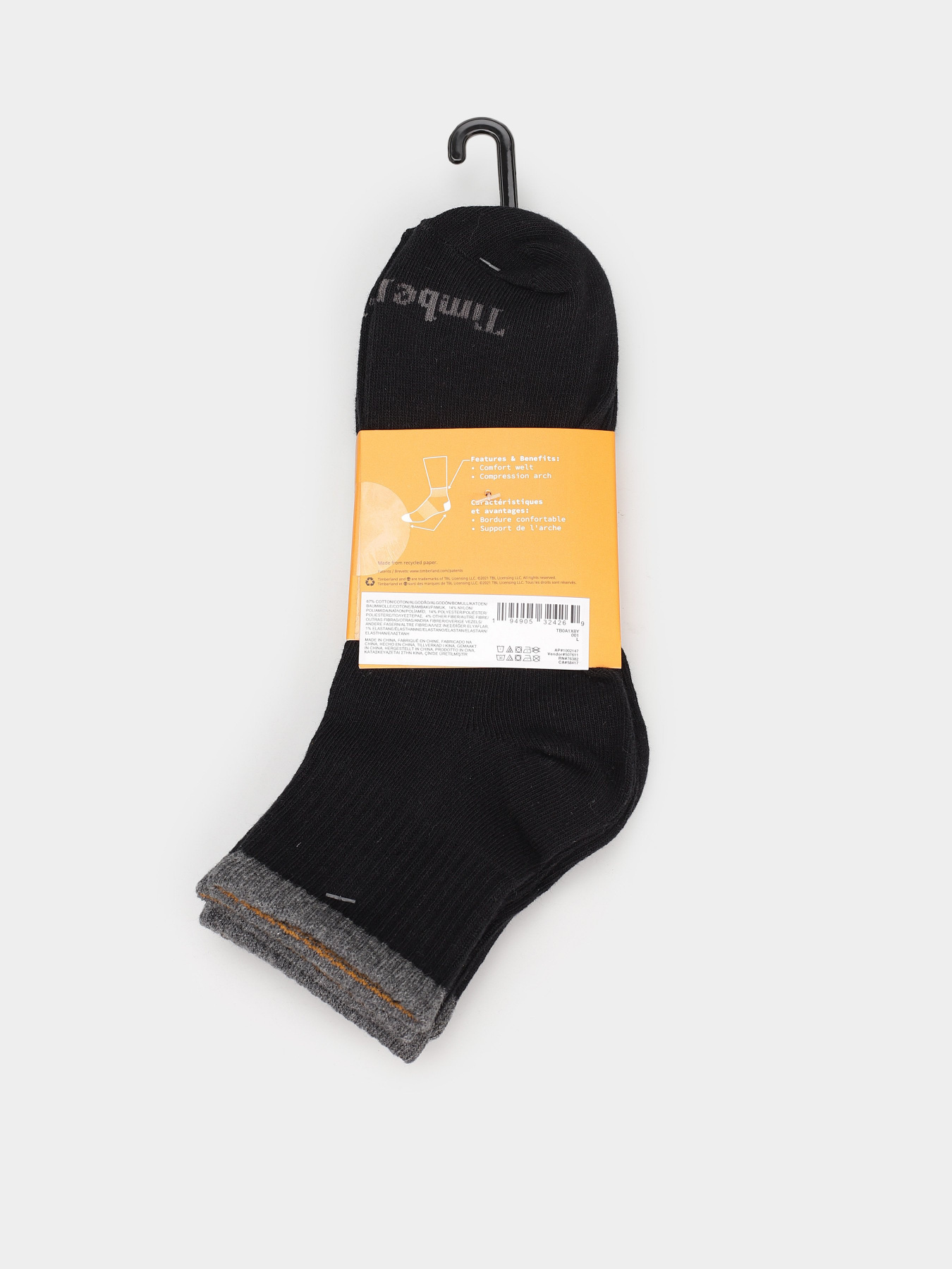 Набор носков Timberland модель TB0A1X8Y001 Фото