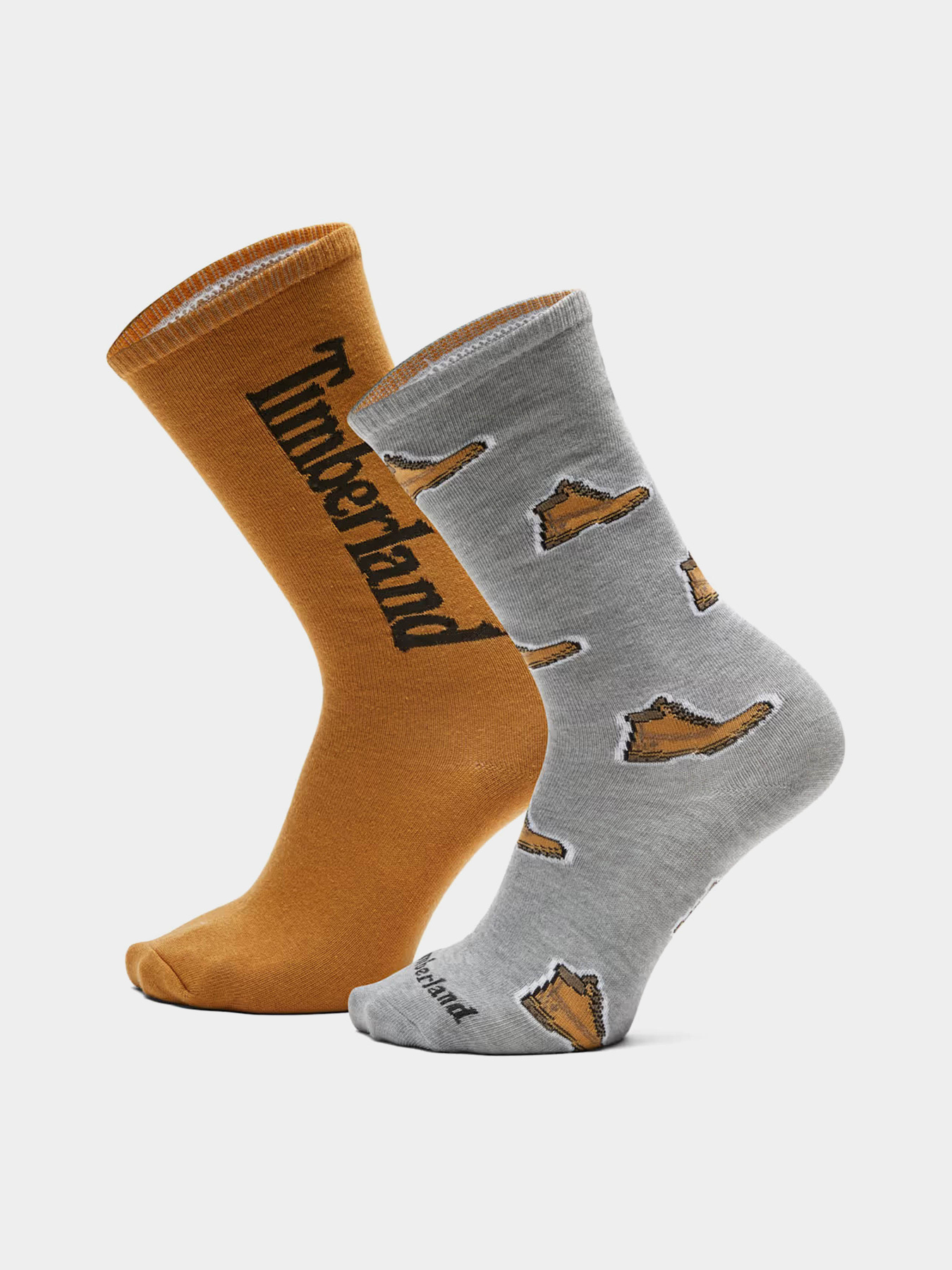 Набір шкарпеток Timberland Gender 2 Pair Pack All-over Print Crew модель TB0A2PVD052 Фото